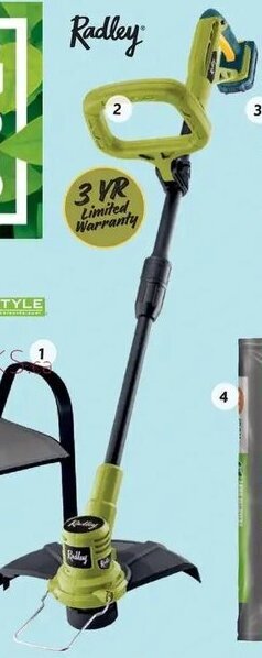 Home Hardware Cordless lawn trimmer offer