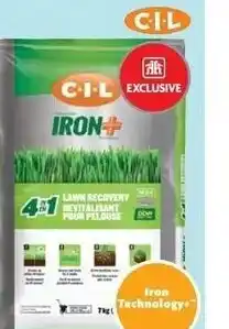 Home Hardware Iron+" lawn repair offer
