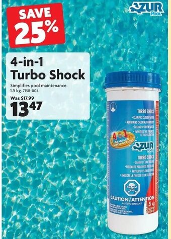 Home Hardware 4-in-1 turbo shock offer