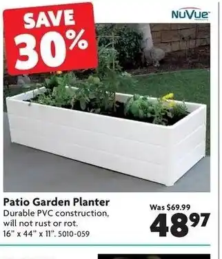 Home Hardware Patio garden planter offer