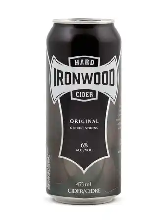 LCBO Ironwood hard cider offer
