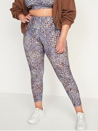 Old Navy High-waisted powerpress 7/8-length leggings for women offer