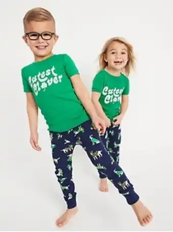 Old Navy Unisex matching st. patrick's day pajamas for toddler & baby offer