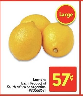 Walmart Lemons offer