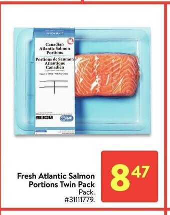 Walmart Fresh Atlantic Salmon offer