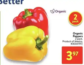 Walmart Organic Peppers offer