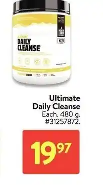 Walmart Ultimate daily cleanse offer