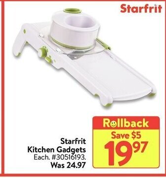 Walmart Starfit kitchen gadgets offer