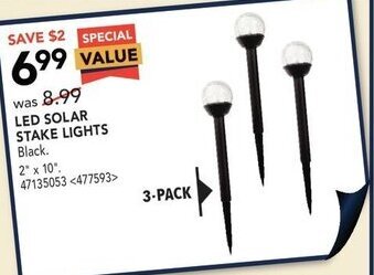 RONA Led Solar Stake Lights offer