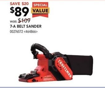 RONA 7-A Belt Sander offer