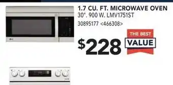 RONA 1.7 CU. FT. Microwave Oven offer