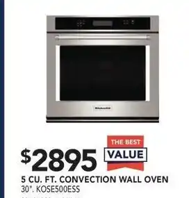 RONA 5 CU. FT. Convection Wall Oven offer