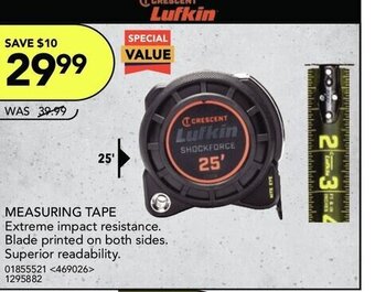 RONA Measuring tape offer