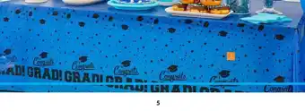 Party City Congrats grad table cover offer