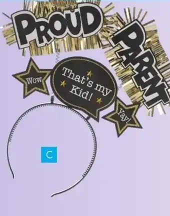 Party City Proud parent head bopper offer