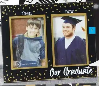 Party City Then & now graduation photo frame offer