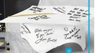 Party City Autograph grad hat offer