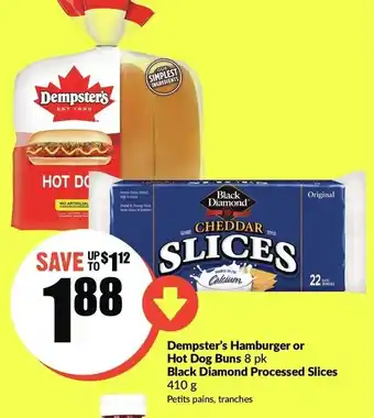 FreshCo Dempster's hamburger or hotdog buns offer