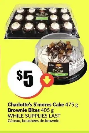 FreshCo Charlotte's s'mores cake offer
