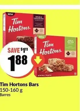 FreshCo Tim hortons bars offer