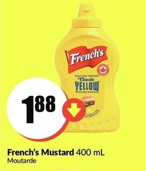 FreshCo French's mustard offer