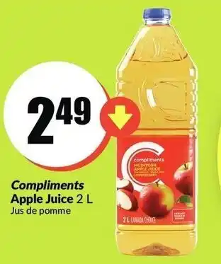 FreshCo Apple juice offer