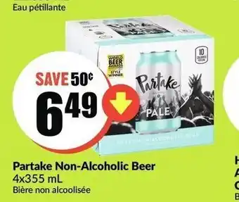 FreshCo Partake non-alcoholic beer offer