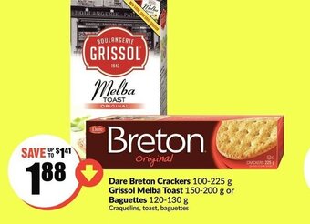 FreshCo Dare breton crackers offer