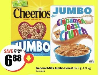 FreshCo General mills jumbo cereals offer