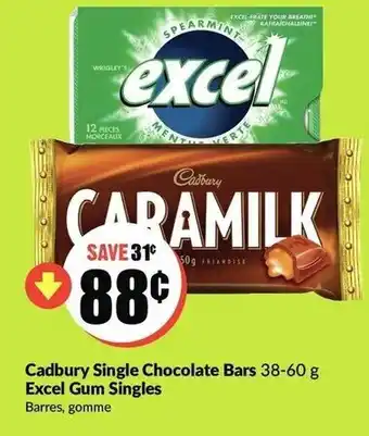FreshCo Cadbury single chocolate bars offer
