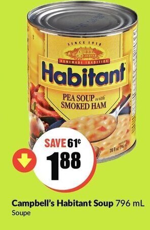 FreshCo Campbell's habitant soup offer
