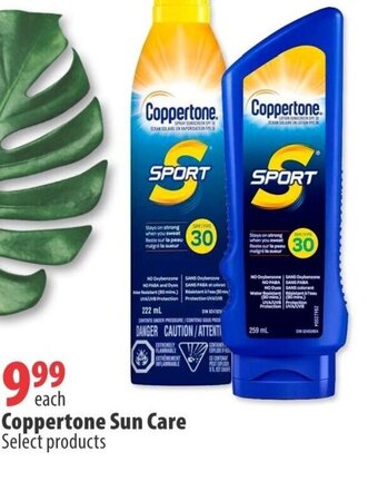 London Drugs Coppertone sun care offer