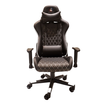 Best Buy Esports Central 200 Series - ESC200 - ergonomic faux leather gaming chair - White Trim offer