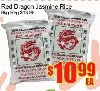 Fu Yao Supermarket Red dragon jasmine rice offer