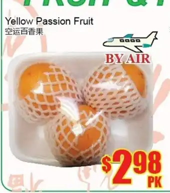 Fu Yao Supermarket Yellow passion fruit offer