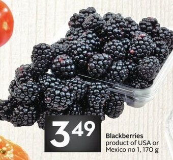 Sobeys Blackberries offer