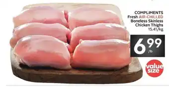 Sobeys Fresh air chilled boneless skinless offer