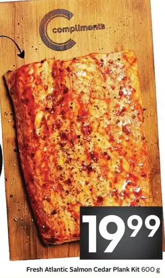 Sobeys Fresh atlantic salmon fil;et offer