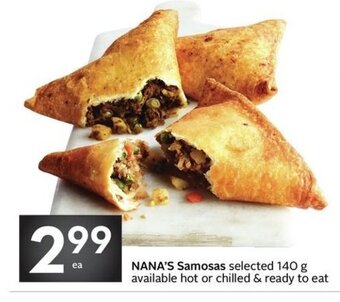 Sobeys Nana's samosas offer