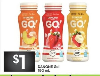 Sobeys Danone go! offer