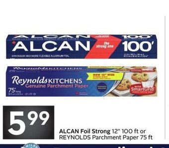 Sobeys Alcan foil strong offer