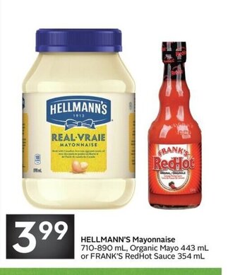 Sobeys Hellmann's mayonnaise offer