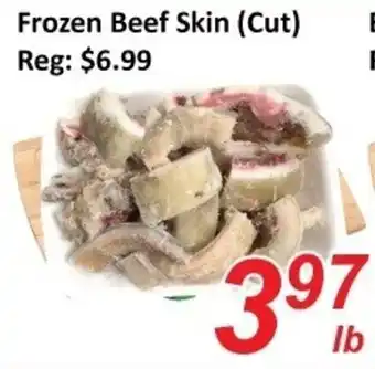 Fresh Win Foodmart Frozen beef skin offer