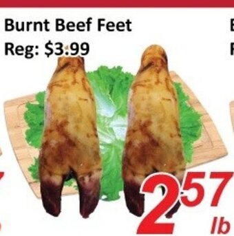 Fresh Win Foodmart Burnt beef feet offer