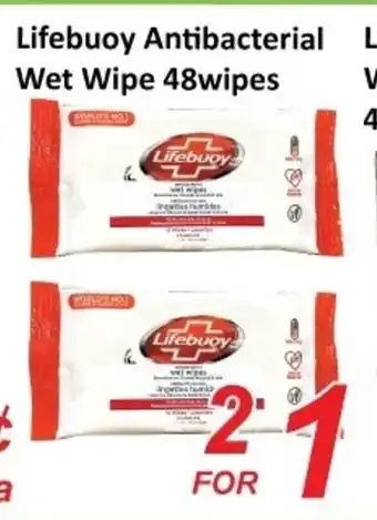 Lifebuoy antibacterial wet wipe
