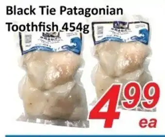 Black tie patagonian toothfish