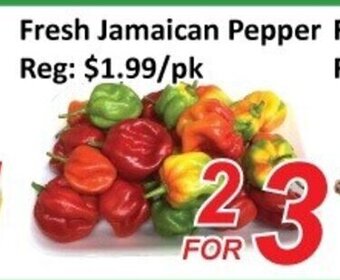 Fresh Win Foodmart Fresh jamaican pepper offer