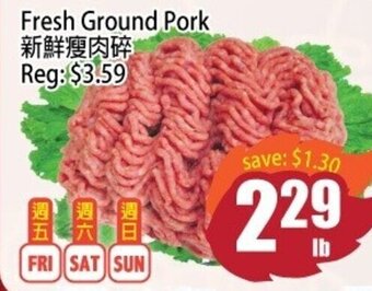 Field Fresh Supermarket Fresh ground beef offer