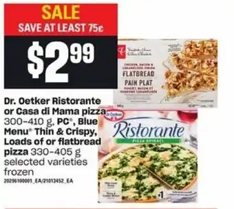 Loblaws Dr. oetker ristorante offer