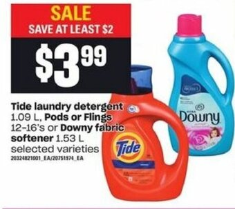 Loblaws Tide laundry detergent offer